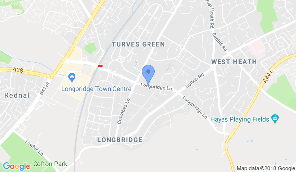 Defence Lab Birmingham South location Map