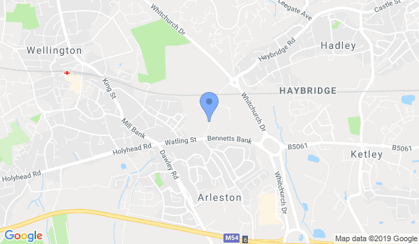 Defence Lab Shropshire location Map