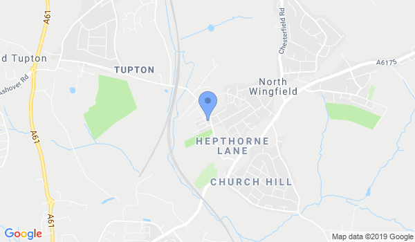 Derbyshire Ju Jitsu Academies (B.A.I) location Map