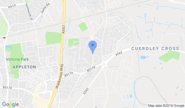 Derbyshire's Shukokai Karate location Map