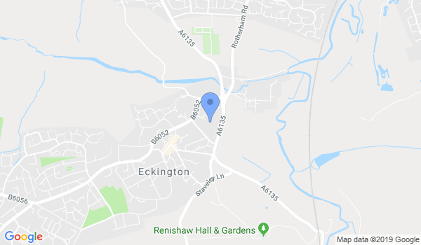 Dragons Academy Eckington location Map