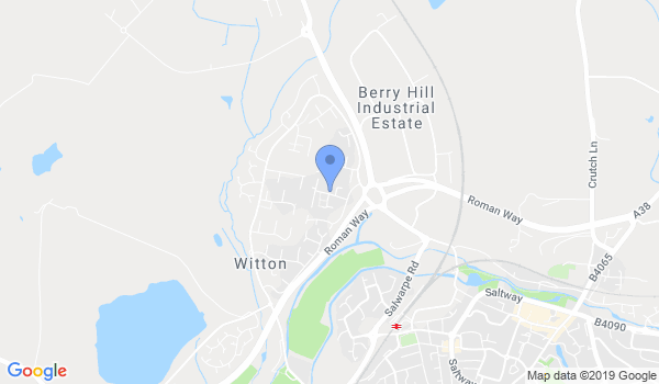 Droitwich Spa Judo Kan location Map