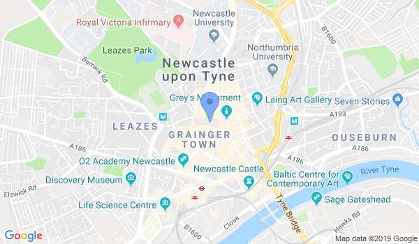 Dynamic Aikido Nocquet UK location Map