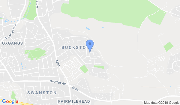 Edinburgh Karate Academy location Map