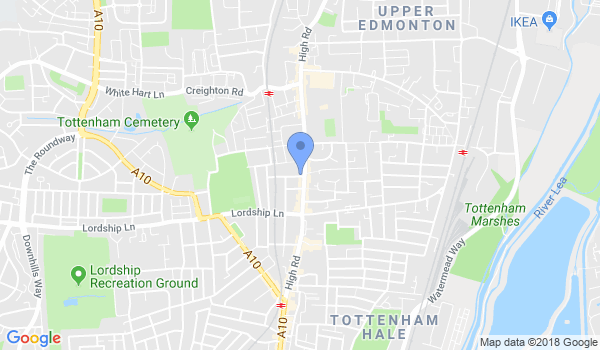 Escrima London location Map