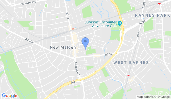 Escrima Surrey location Map