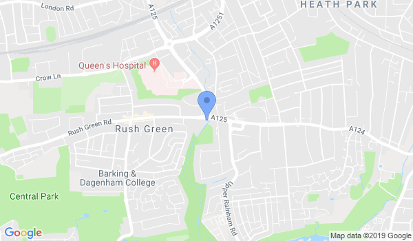 Essex Aikido Club location Map