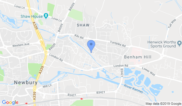 Faan Kuen Wing Chun Newbury location Map