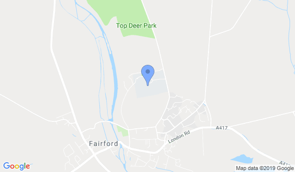 Fairford Martial Arts, Tae Kwon-Do and Self Defence location Map
