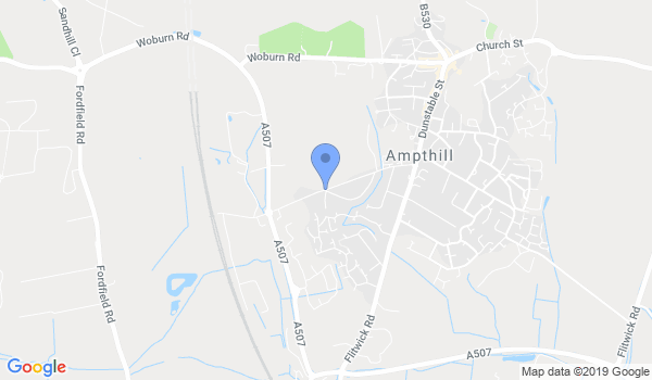 Finch TaeKwon Do (Ampthill) location Map