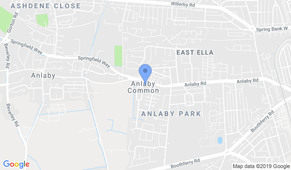 GKR Karate Anlaby location Map