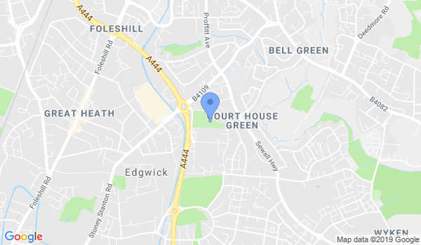 GKR Karate Bamber Bridge location Map