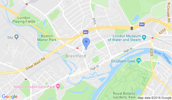 GKR Karate - Brentford location Map