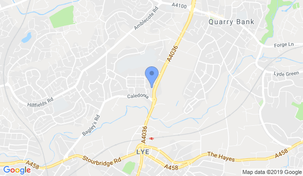 GKR Karate Brierley Hill location Map