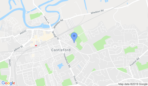 GKR Karate Castleford location Map
