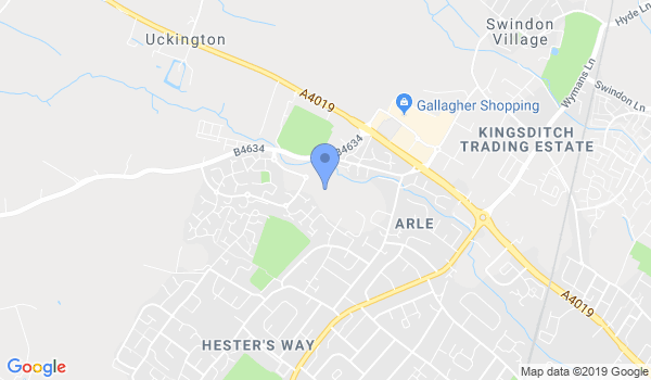 GKR Karate Cheltenham location Map