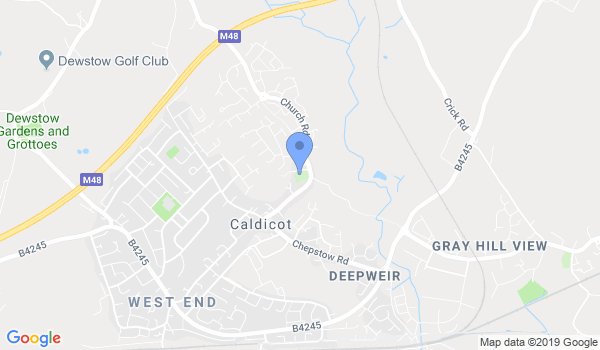 GKR Karate - Chertsey Guildford location Map