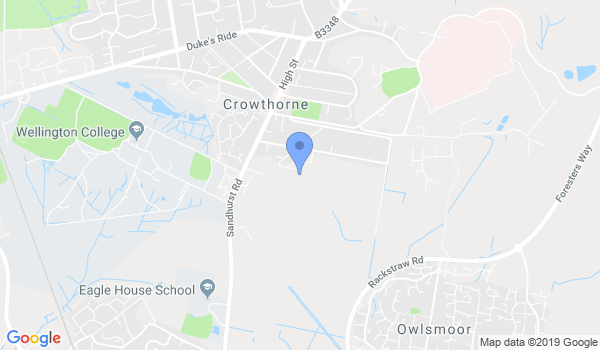GKR Karate Crowthorne location Map