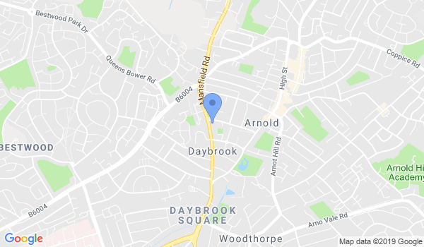 GKR Karate Daybrook location Map
