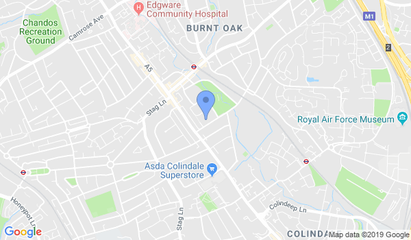GKR Karate Kingsfield location Map