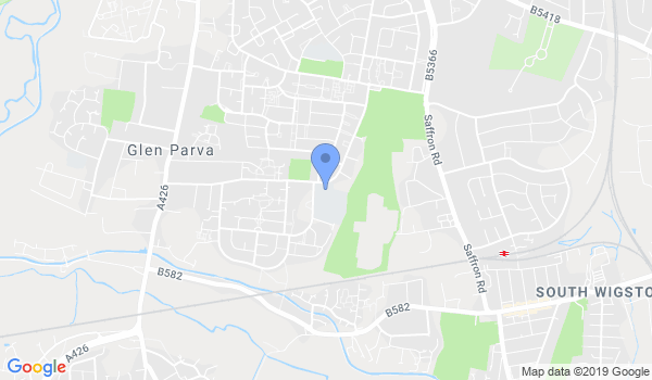 GKR Karate Eyres Monsell location Map