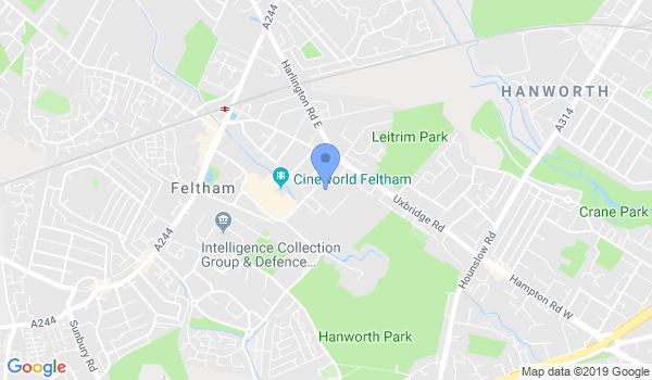 GKR Karate - Feltham location Map