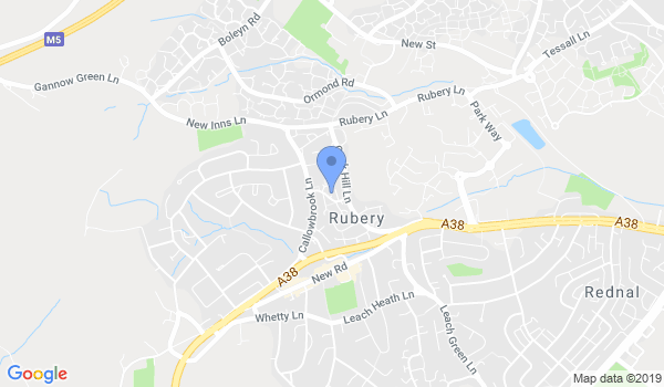 GKR Karate - Frankley location Map