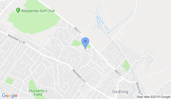 GKR Karate - Gedling location Map