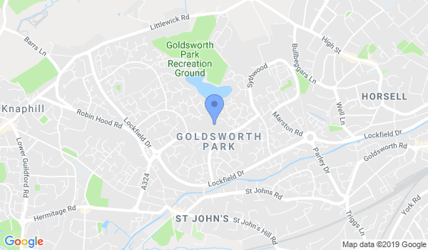 GKR Karate - Goldsworth Park location Map