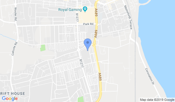 GKR Karate - Hartlepool location Map
