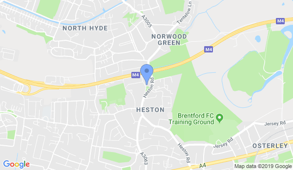 GKR Karate - Heston location Map