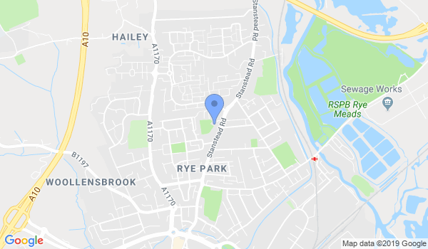 GKR Karate - Hoddesdon location Map