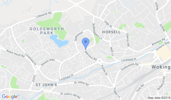 GKR Karate Horsell WHS location Map