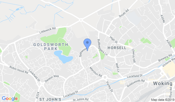 GKR Karate - Horsell location Map