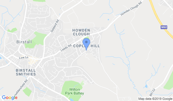 GKR Karate Howden Clough location Map