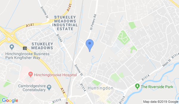 GKR Karate Huntingdon location Map