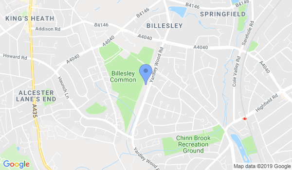 GKR Karate - Ipswich Rushmere location Map