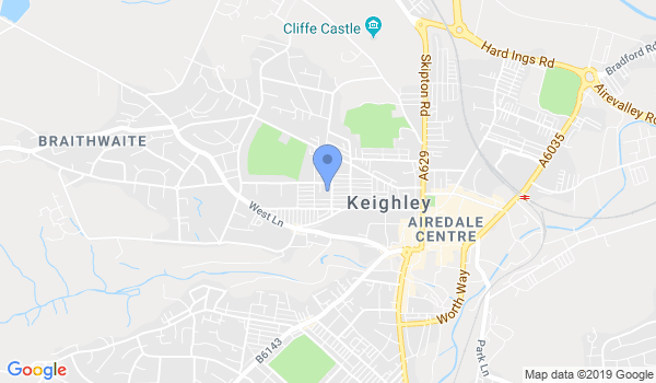 GKR Karate - Keighley location Map