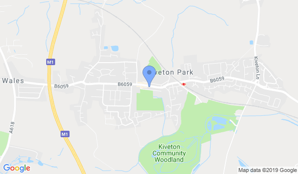GKR Karate - Kiveton Park location Map