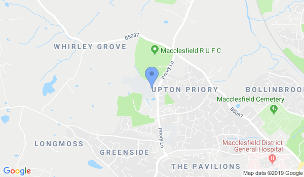 GKR Karate Macclesfield location Map