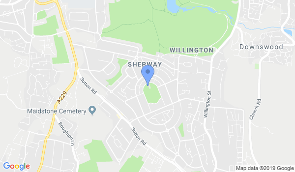 GKR Karate Maidstone Loose location Map