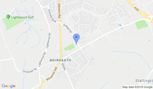 GKR Karate - Meir Heath location Map