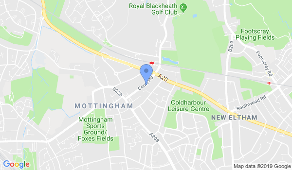 GKR Karate - Mottingham location Map