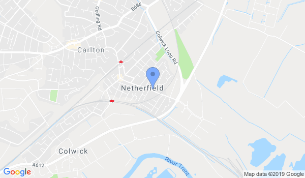 GKR Karate - Netherfield location Map