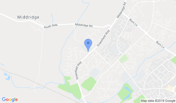GKR Karate - Newton Aycliffe location Map