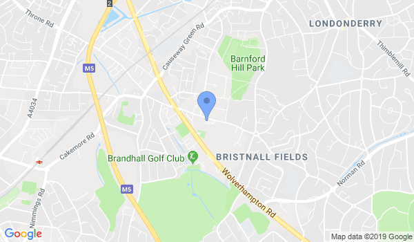 GKR Karate - Oldbury location Map
