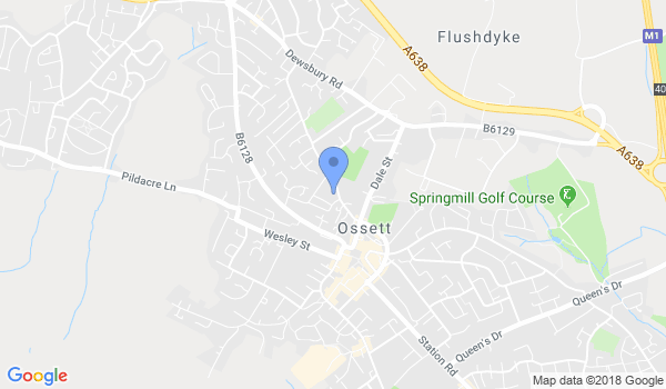 GKR Karate - Ossett location Map