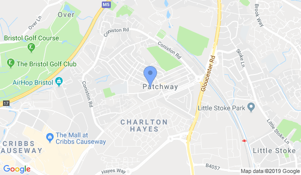 GKR Karate Patchway location Map