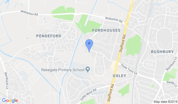 GKR Karate Pendeford location Map