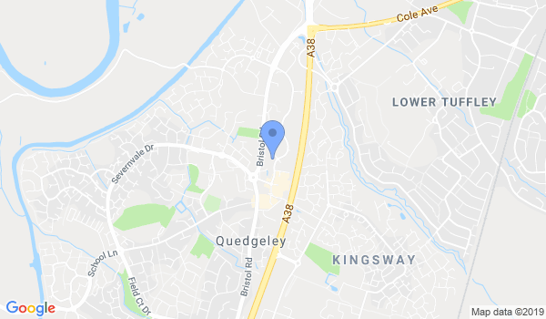 GKR Karate Quedgeley 2 location Map